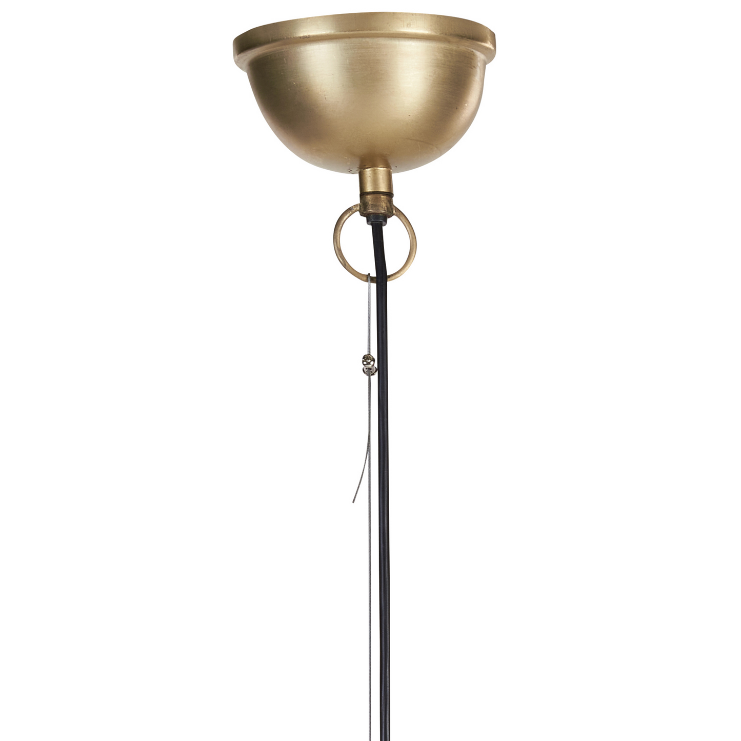 Lumina Brass Pendant Lamp Retro Metal Iron Ceiling Chandelier Brass Finish