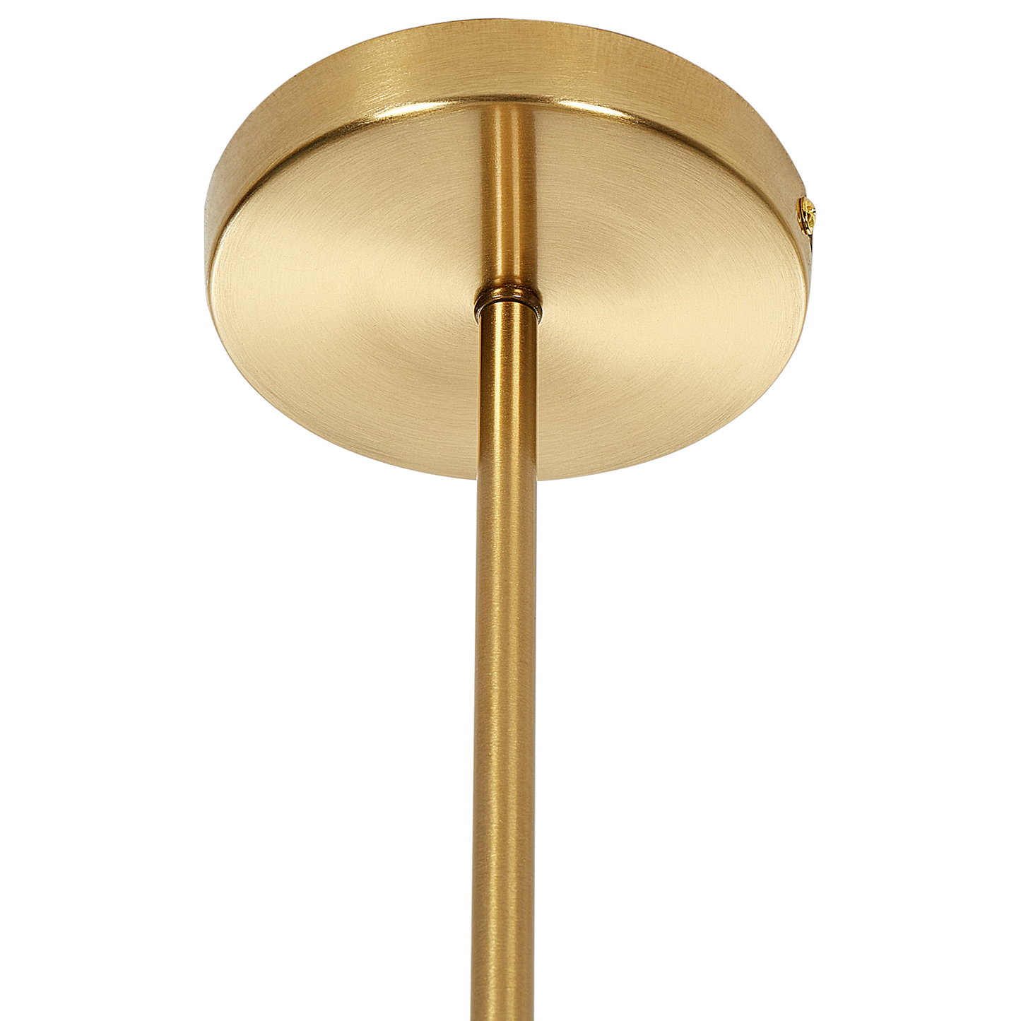Brass Pendant Lamp 100cm 13 Light Fixture White Glass Globe Shades Glamour Finish