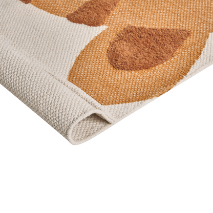 Tiger Print Kids Rug Multicolor 80 x 150cm Low Pile Playroom