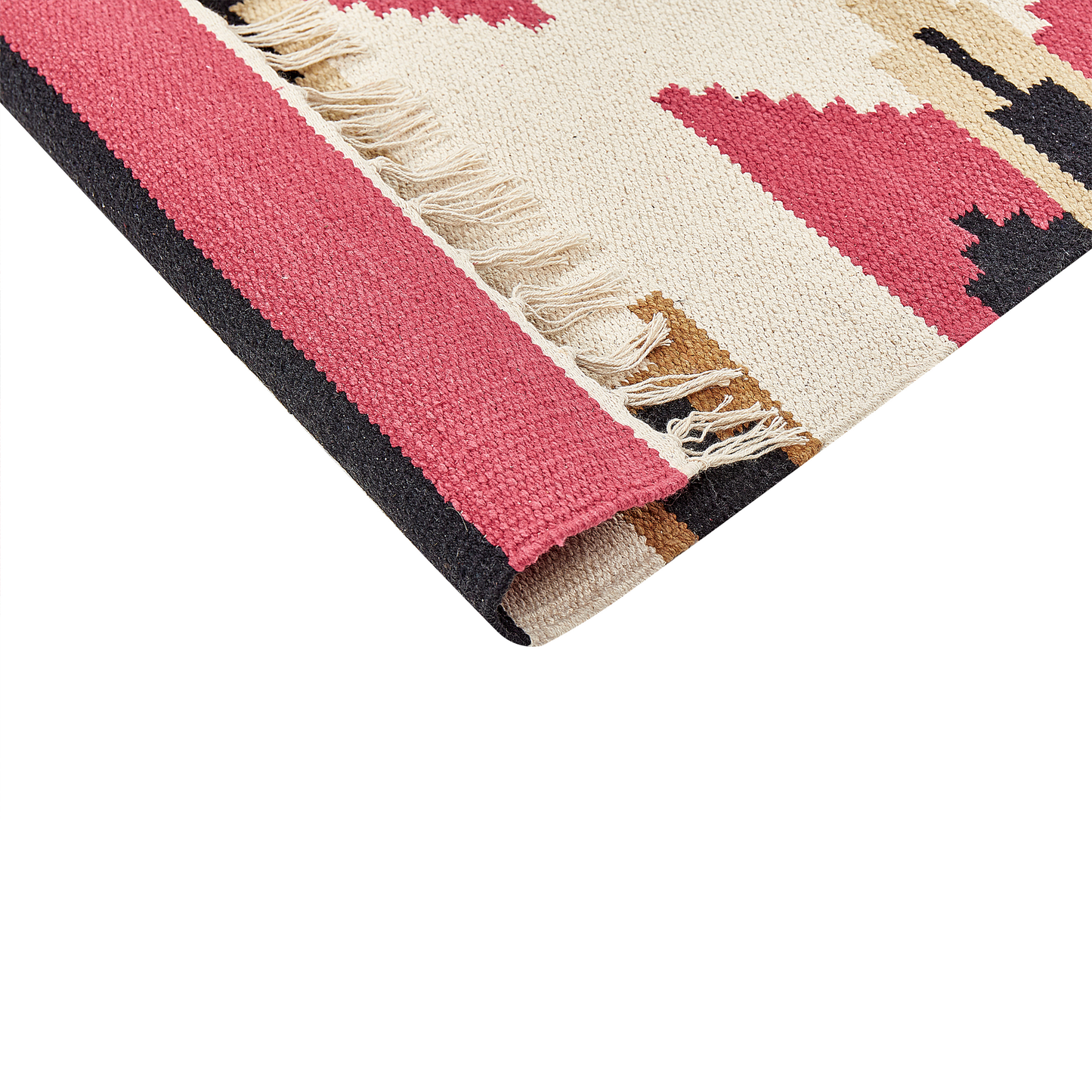 Kilim Home Handwoven Reversible Kilim Area Rug 80 x 300cm Multicolor