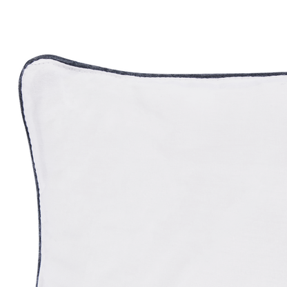 Japara Cotton Rectangular Pillows Set Of 2 40 x 80cm White