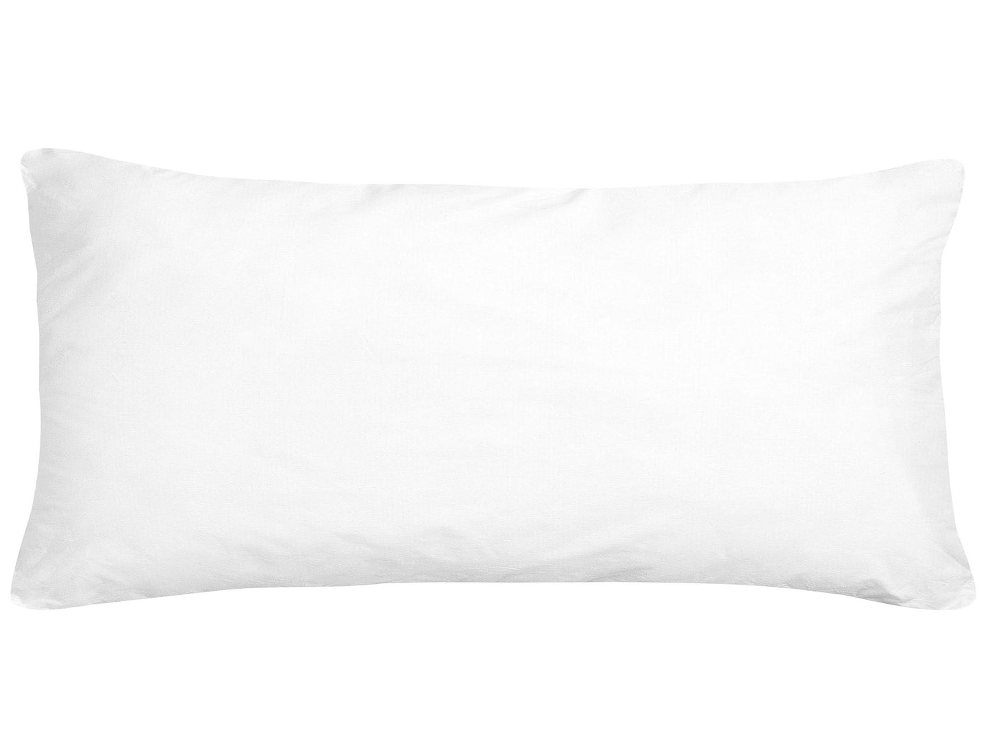 Microfibre Bed Pillow 40 x 80cm White Soft High Profile