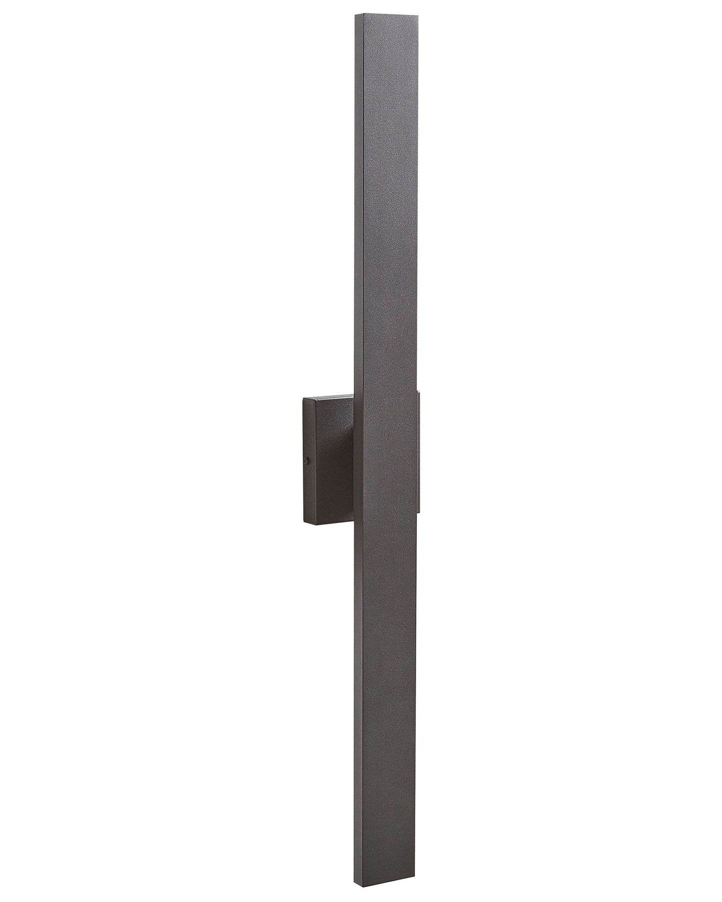 Matte Black Outdoor LED Wall Light Sconce Iron Aluminum Modern Patio Garden 3000K