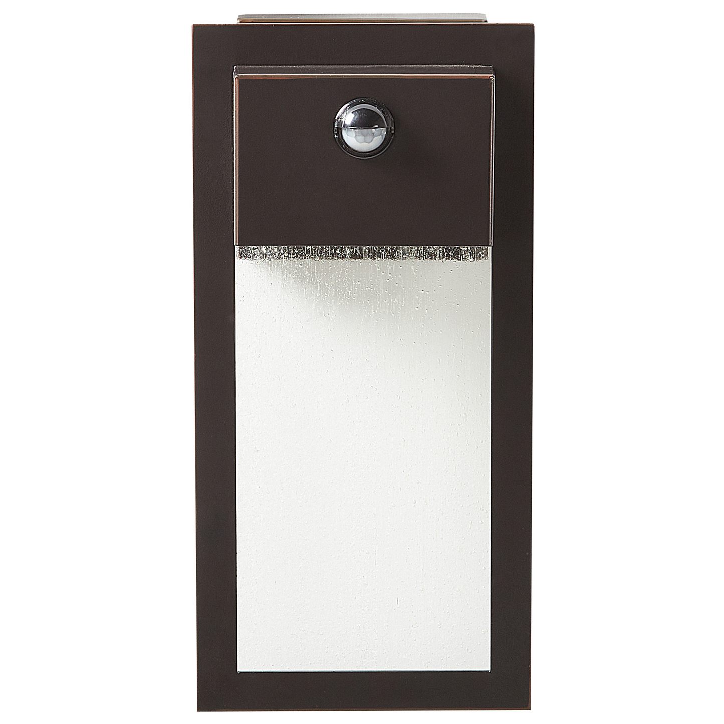 Black Outdoor LED Wall Light Sconce With Motion Sensor