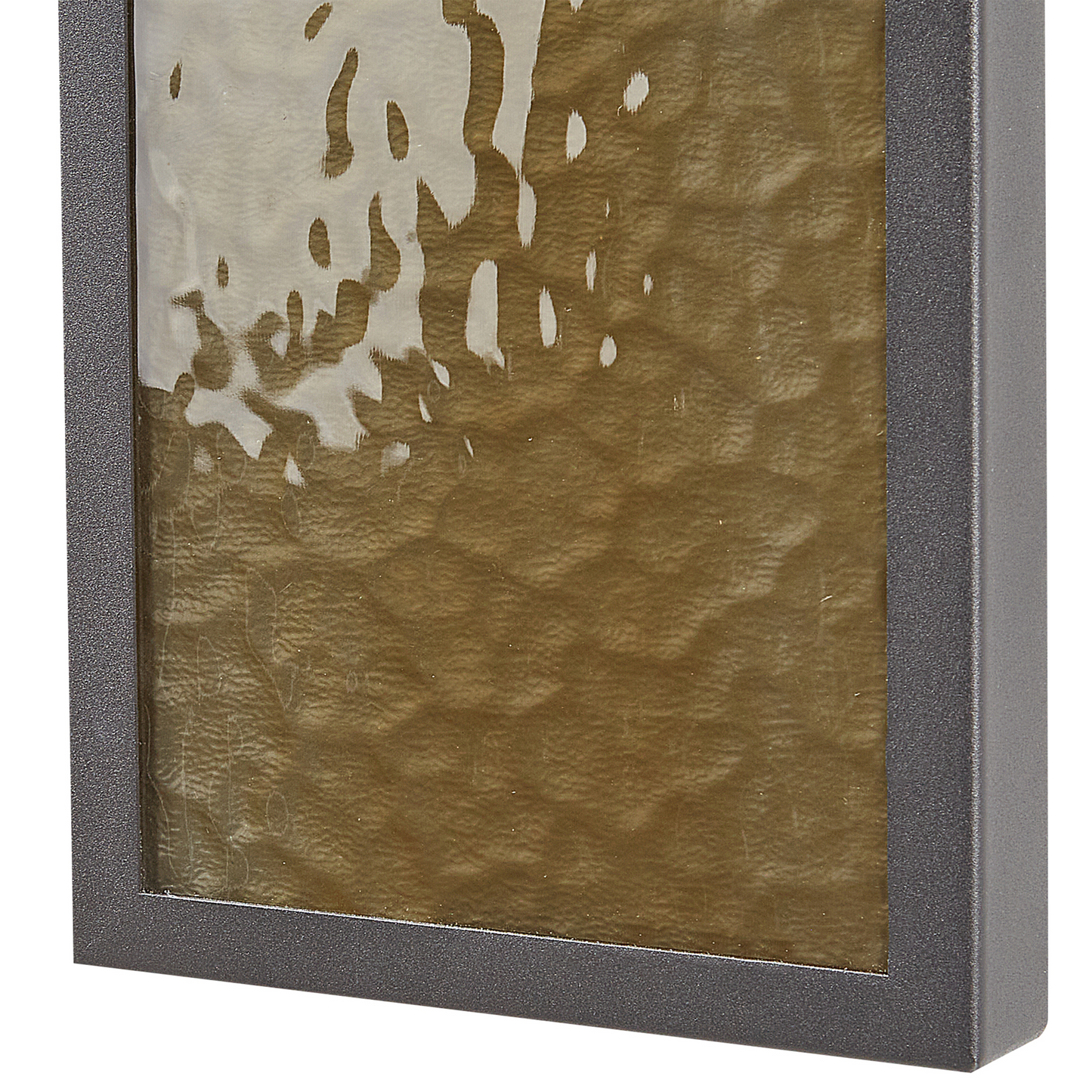 Outdoor LED Wall Light 40cm Grey Iron Glass Motion Sensor Retro Design Warm White