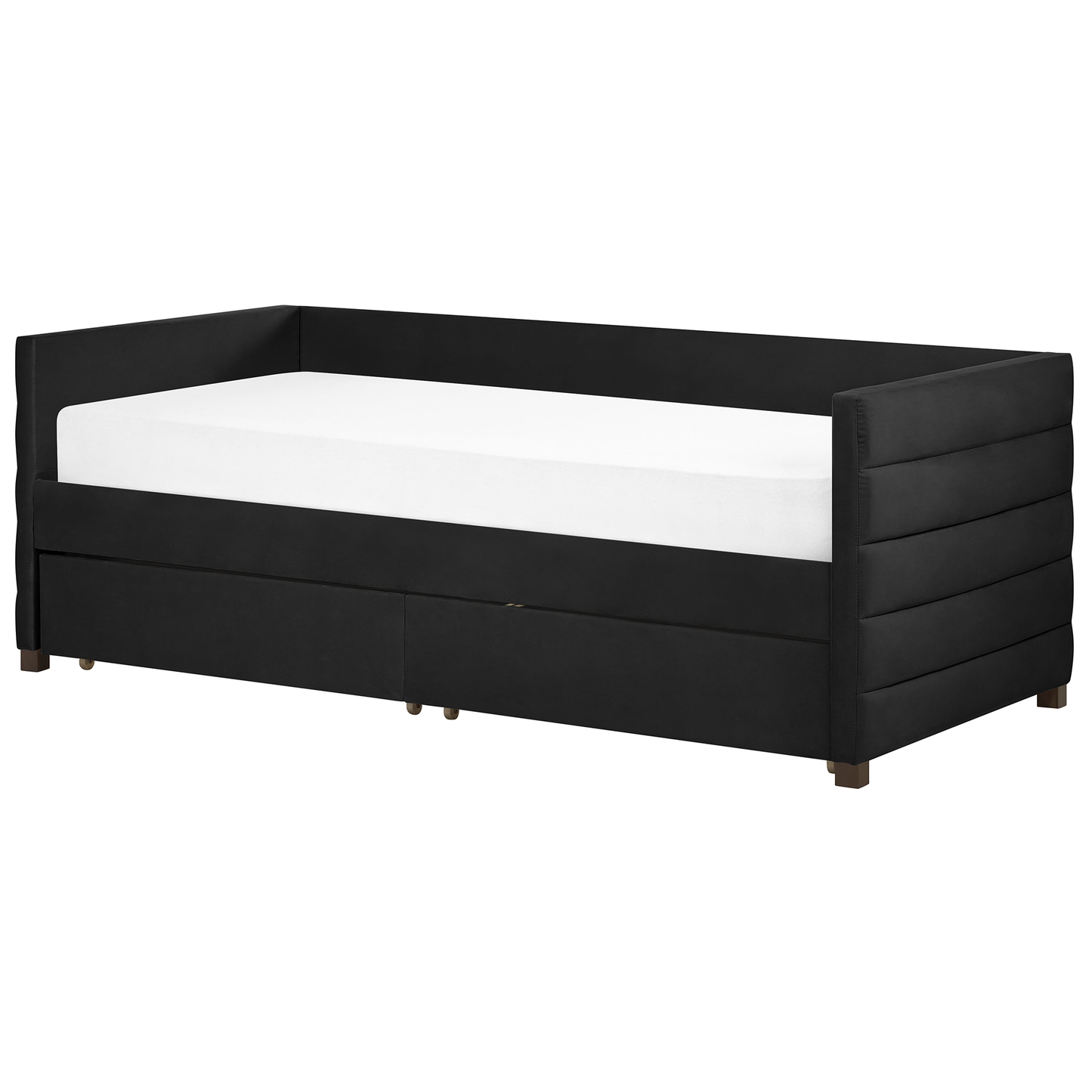 Velvet Daybed EU Single 90 x 200 With Drawers