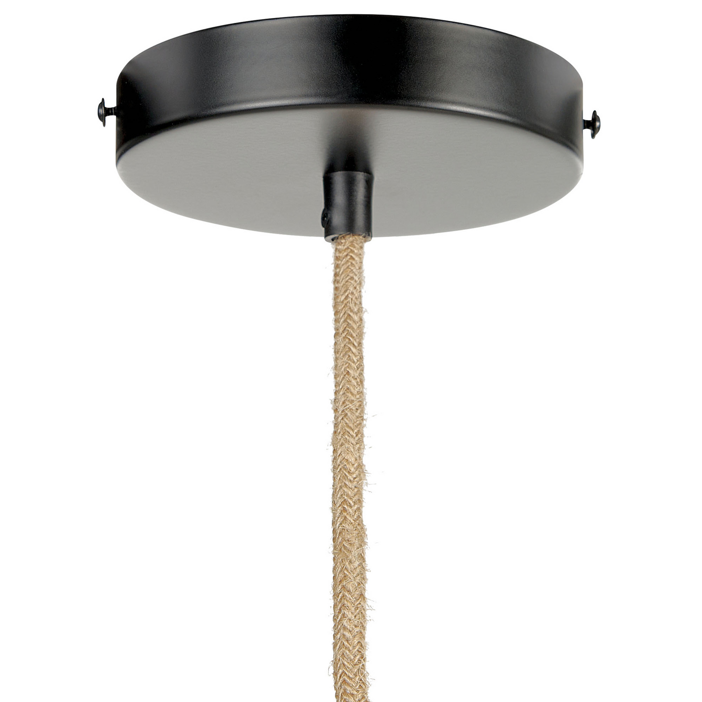 ThreeTier Paper Shade Pendant Lamp Natural Green Jute Cord