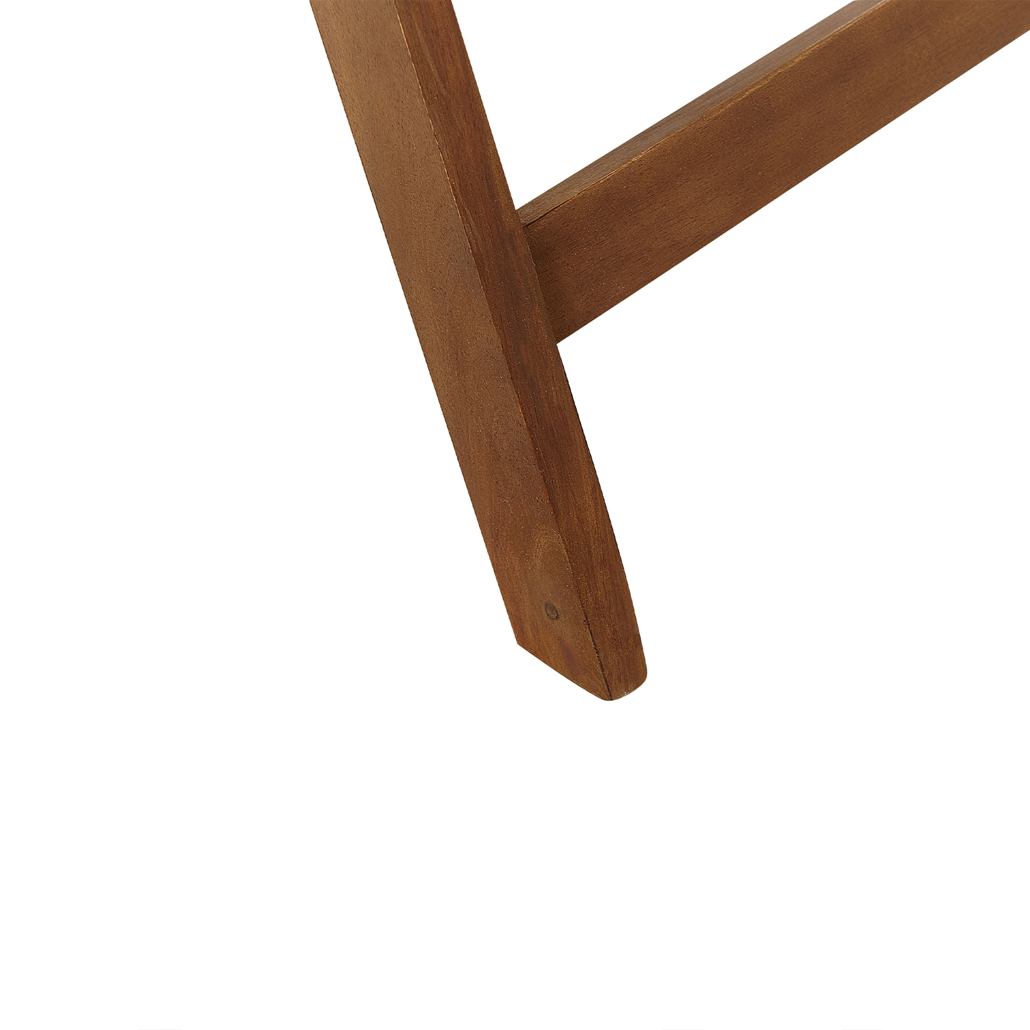 Garden Chair Dark Acacia Wood Adjustable Foldable Armrests
