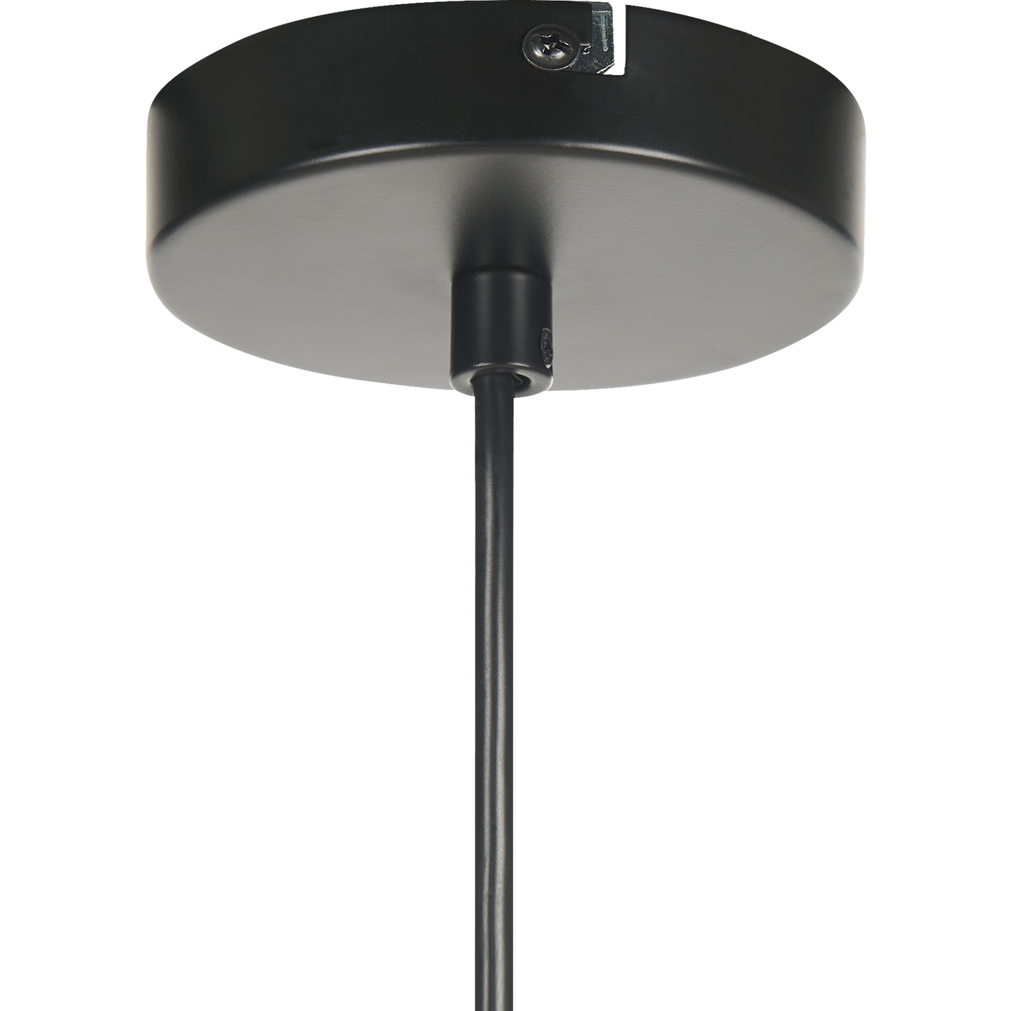 Lighting Pendant Lamp Black And Gold Perforated Curved Shade