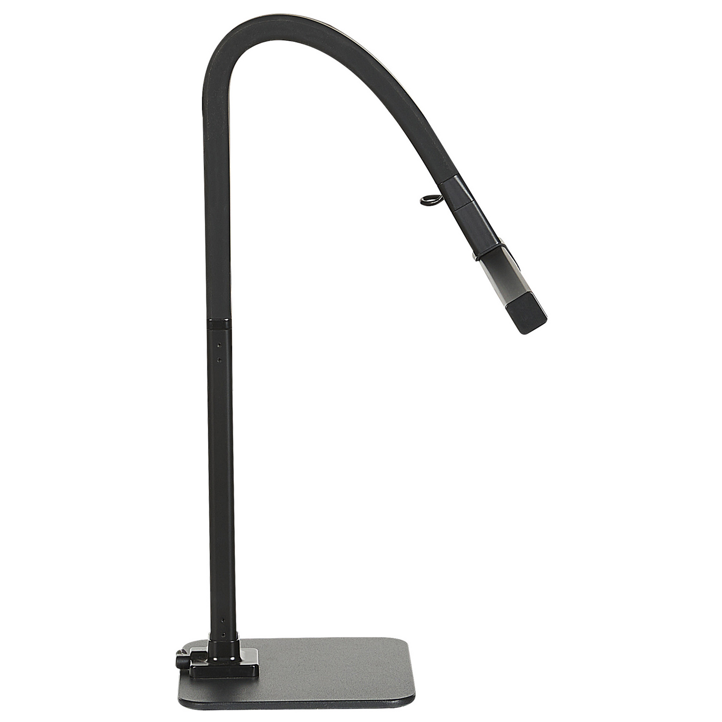 Desk LED Lamp Black Aluminum 68cm Dimmable With Light Sensor Three Color Temperatures Modern Office
