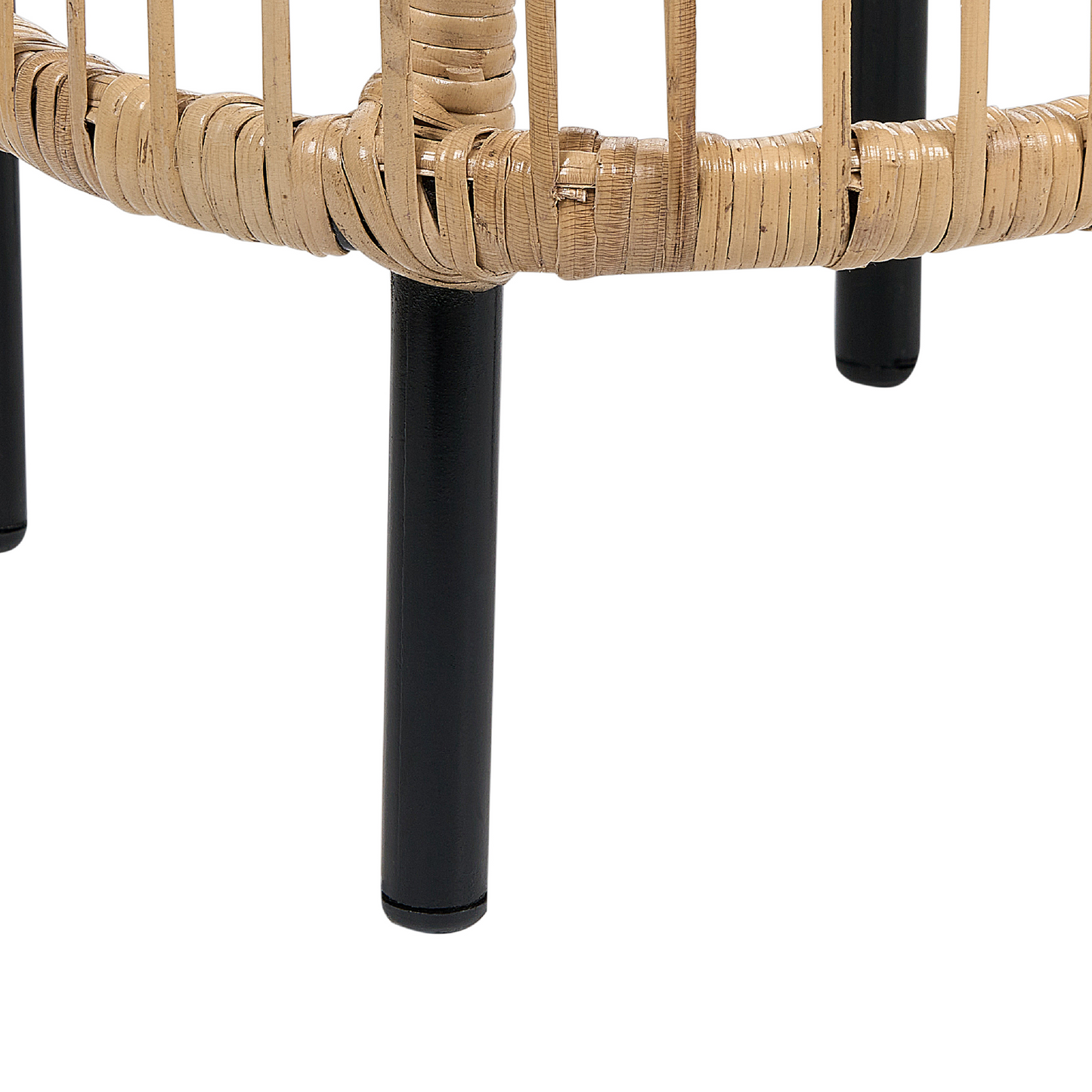 Set of 2 Rattan Garden Coffee Tables UV Resistant