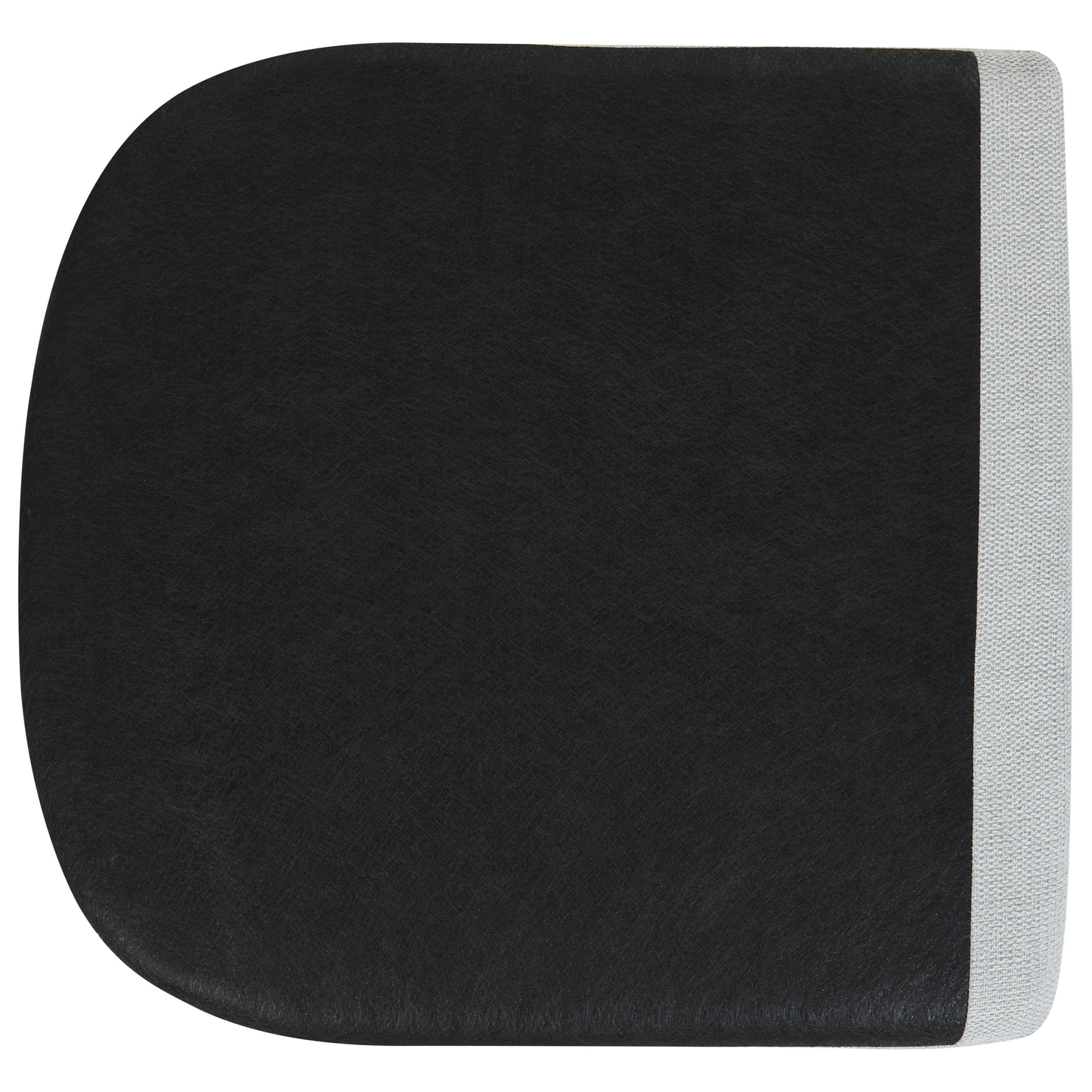 Armchair Light Grey Fabric Upholstery With Black Legs And Headrest Backrest Retro Glam