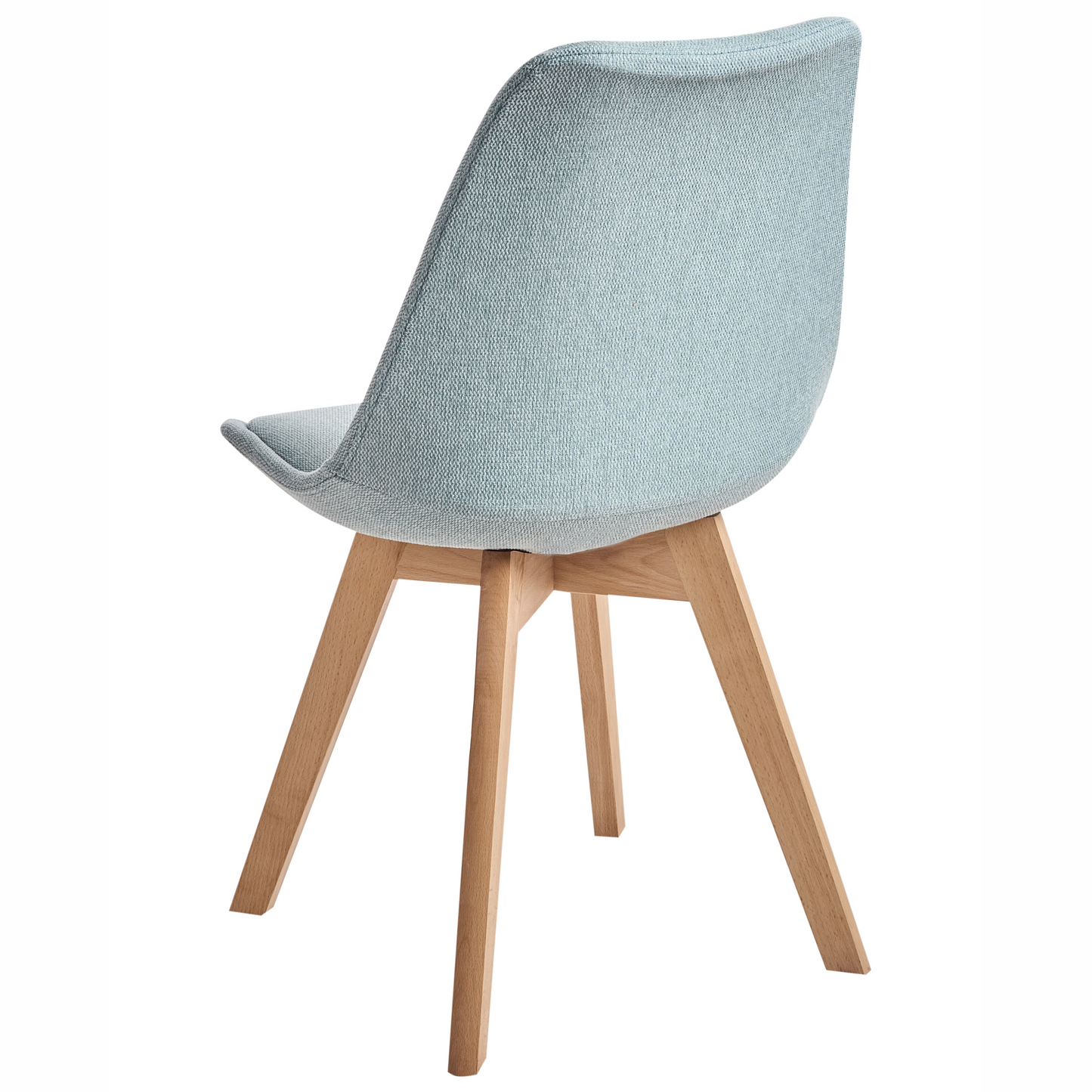 Mint Green Dining Chairs Set Of 2 With Padded Upholstery