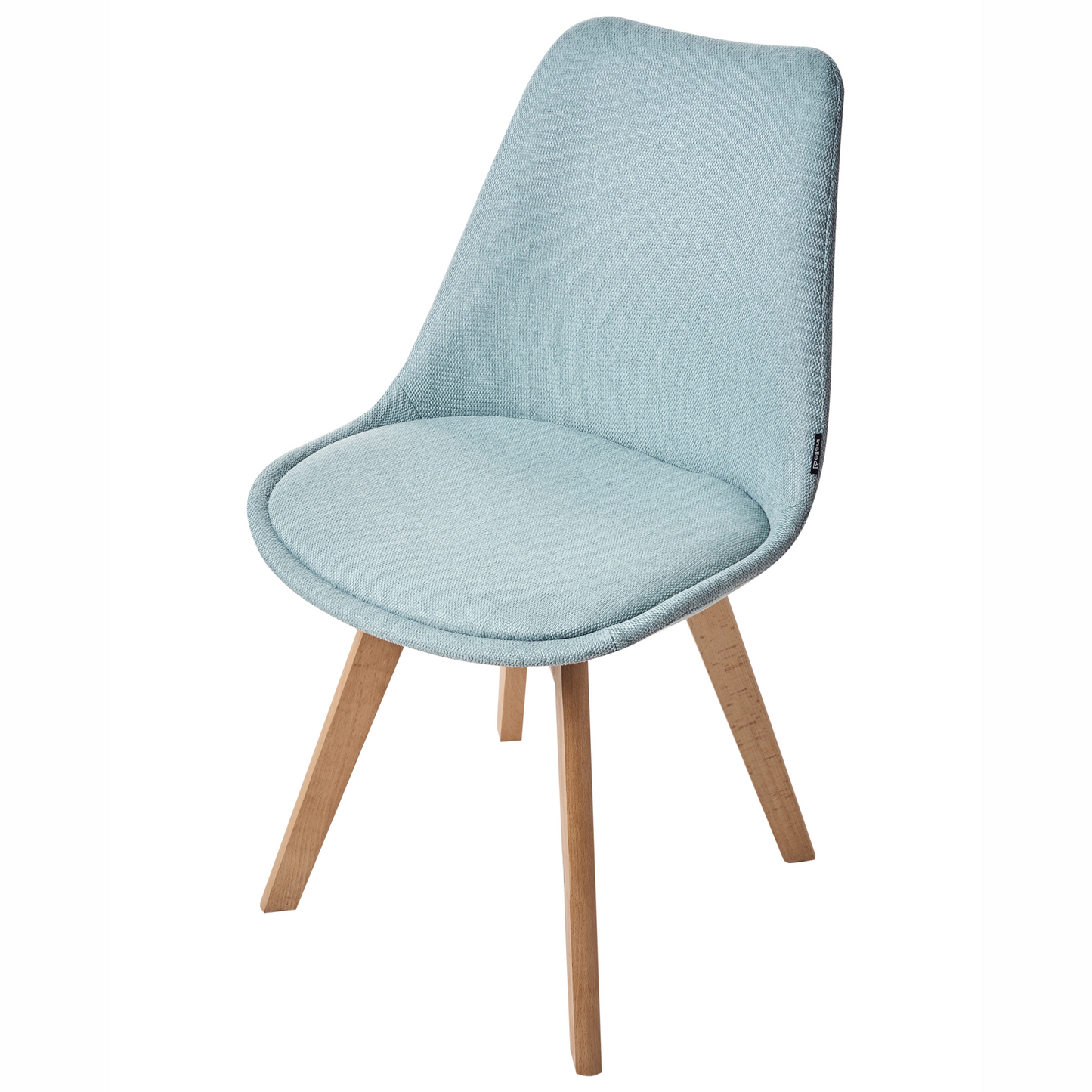 Mint Green Dining Chairs Set Of 2 With Padded Upholstery