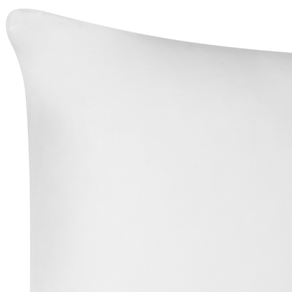 2 Pack Japara Cotton Lyocell Pillows 80 x 80 Low Profile White