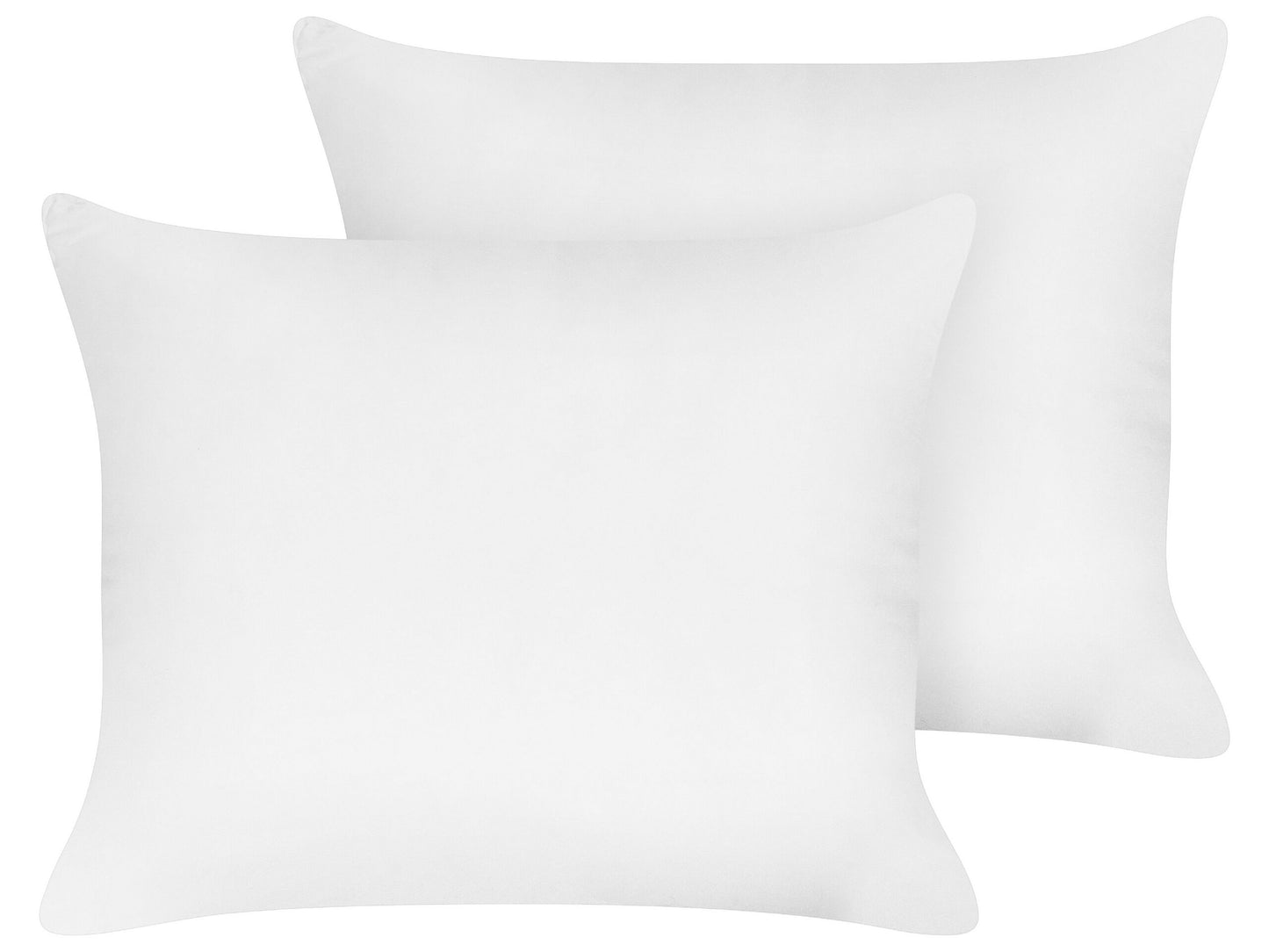 Pair Pillows White Lyocell Japara Cotton 50 x 60 High Profile