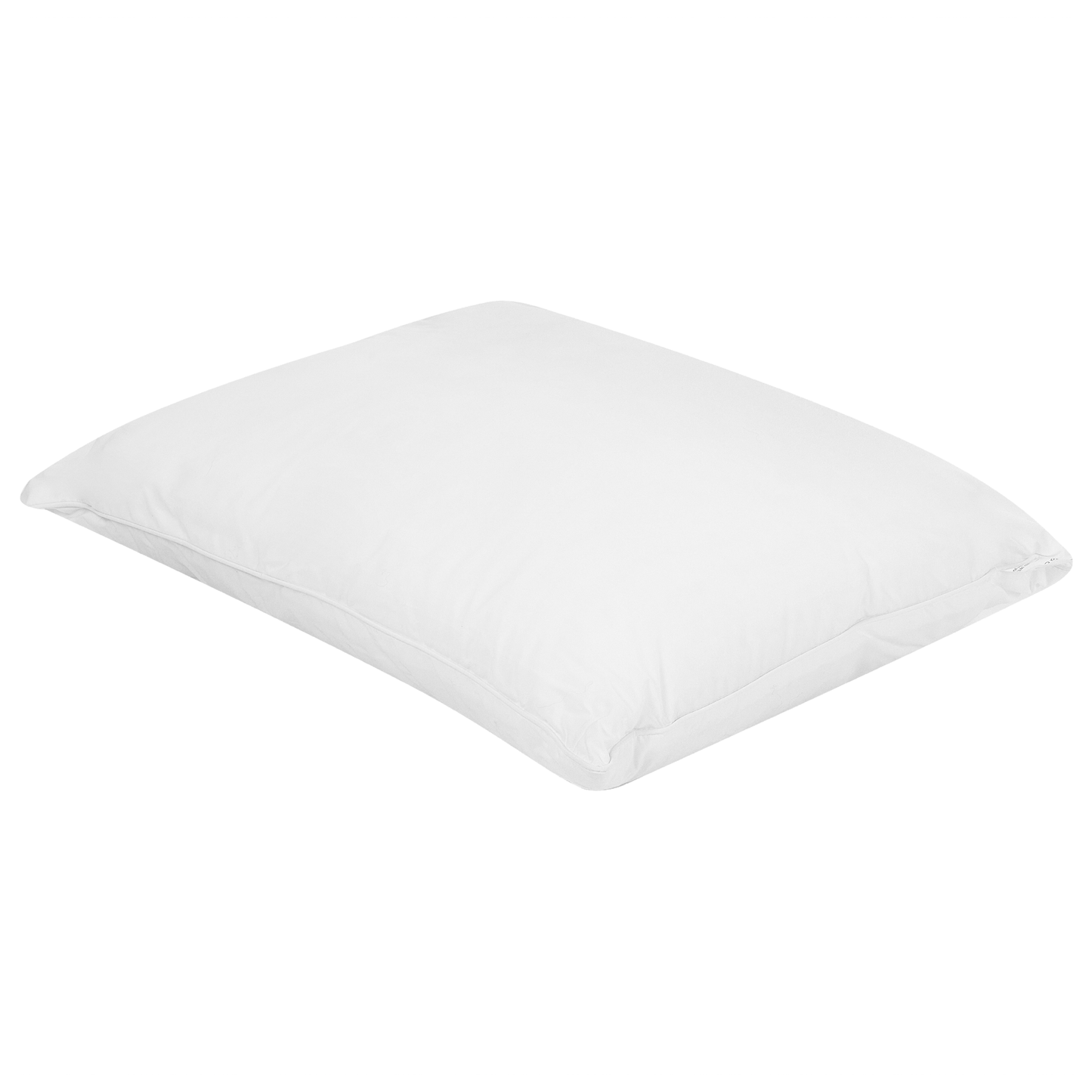 Pair Pillows White Lyocell Japara Cotton 50 x 60 High Profile