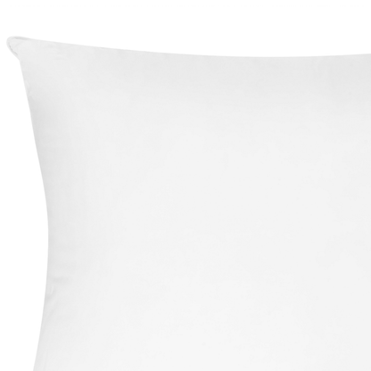 Pair Pillows White Lyocell Japara Cotton 50 x 60 High Profile