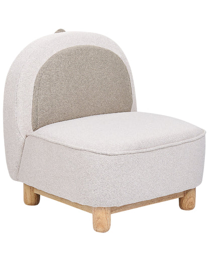 Triceratops Animal Chair Beige Polyester Nursery Seat