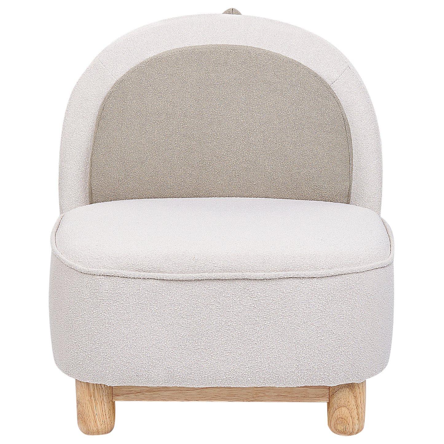 Triceratops Animal Chair Beige Polyester Nursery Seat
