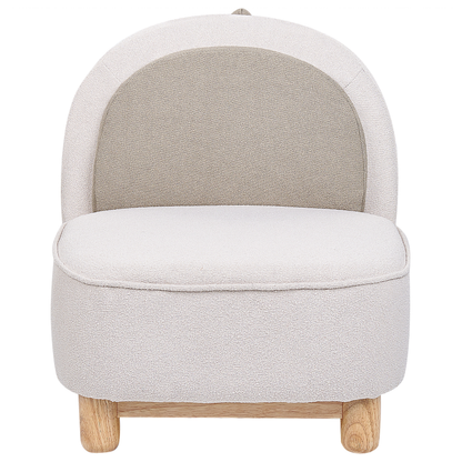 Triceratops Animal Chair Beige Polyester Nursery Seat