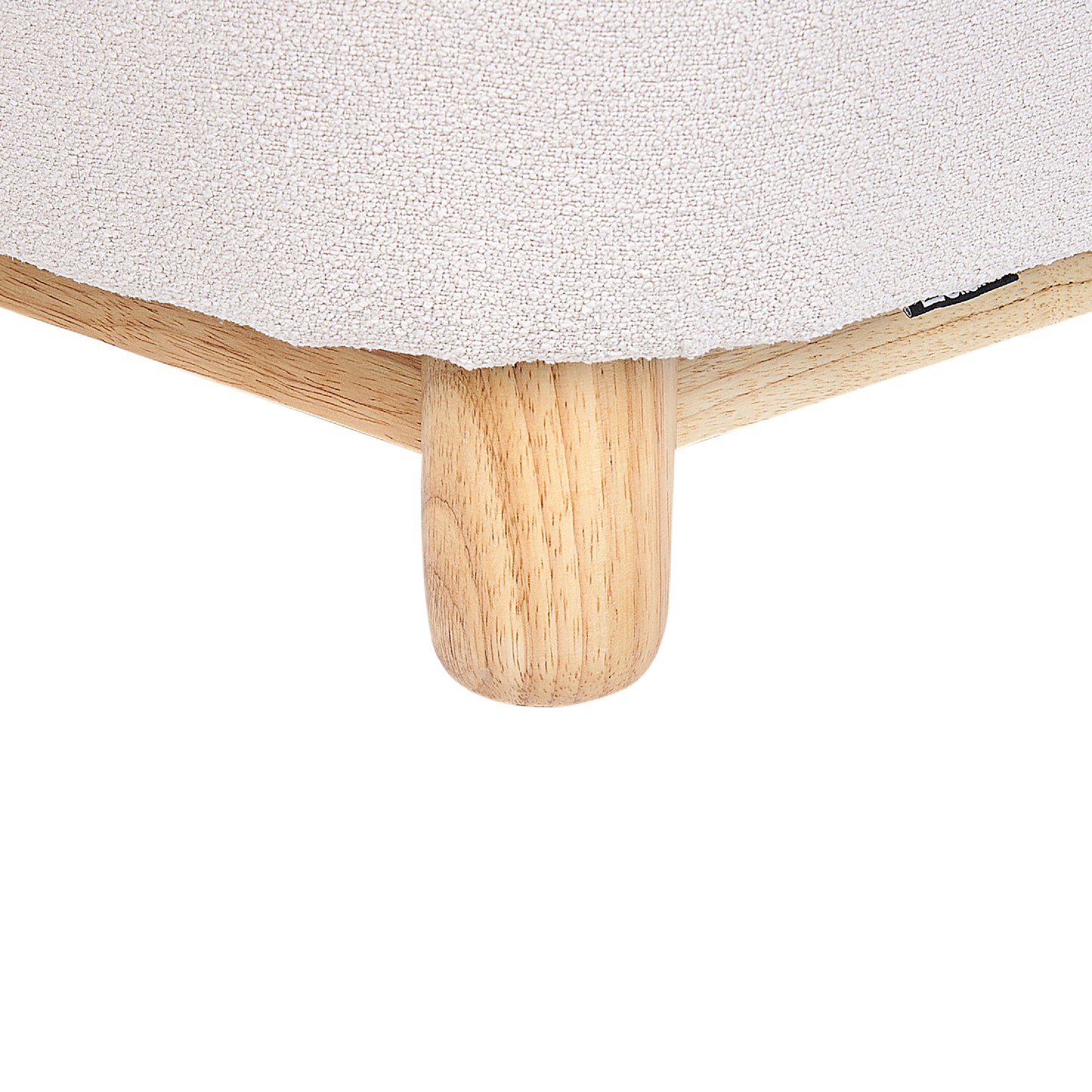 Triceratops Animal Chair Beige Polyester Nursery Seat