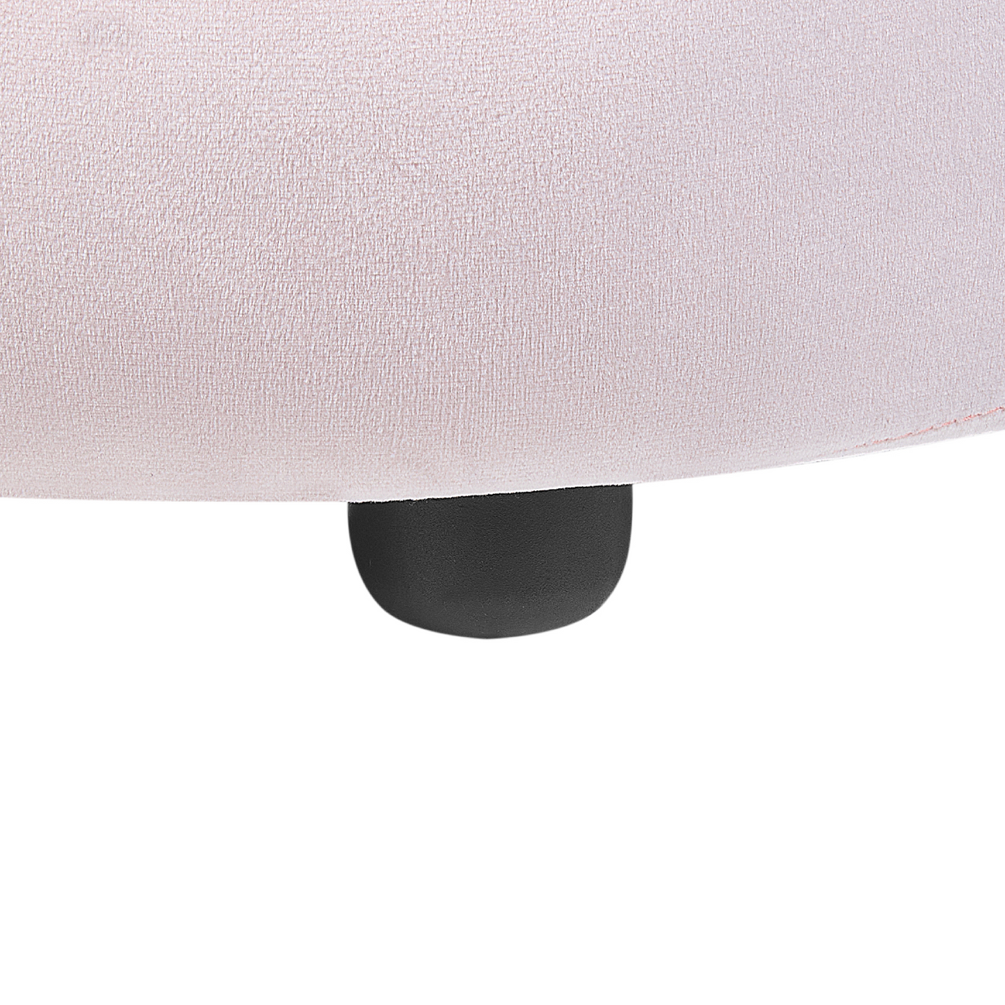 Crown Shaped Velvet Armchair For Kids Pastel Pink