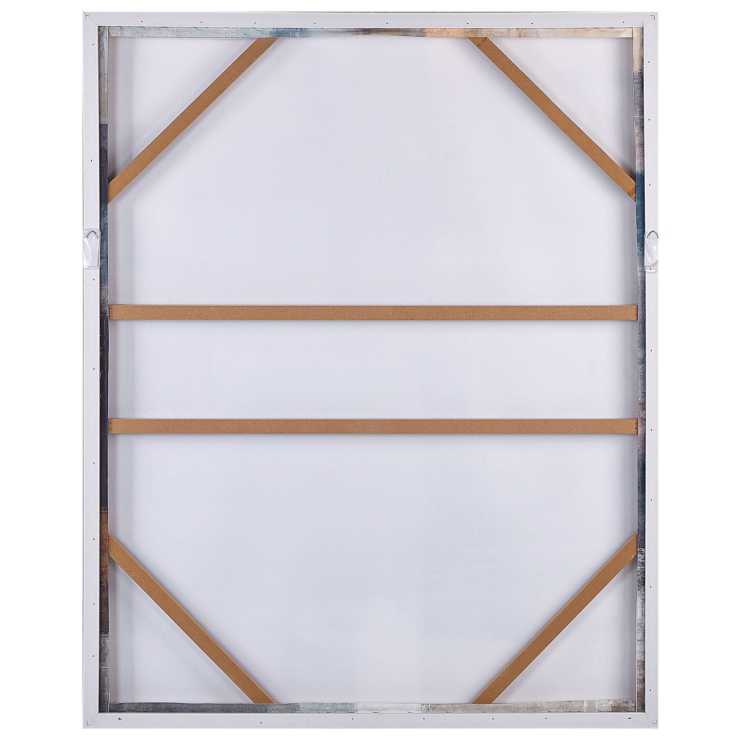 ArtNest Multicolour Canvas Art Print 103 x 83 cm Abstract Geometric Shapes In MDF Frame