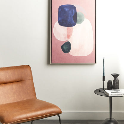 Glam Canvas Art Print Multicolour 93x63 cm Geometric Abstract