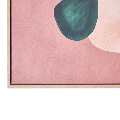 Glam Canvas Art Print Multicolour 93x63 cm Geometric Abstract