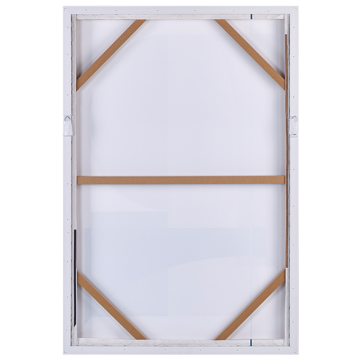 StudioArt Canvas Art Print Pink 93x63 Cm Geometric MDF Frame Eclectic Modern Living Room Hallway