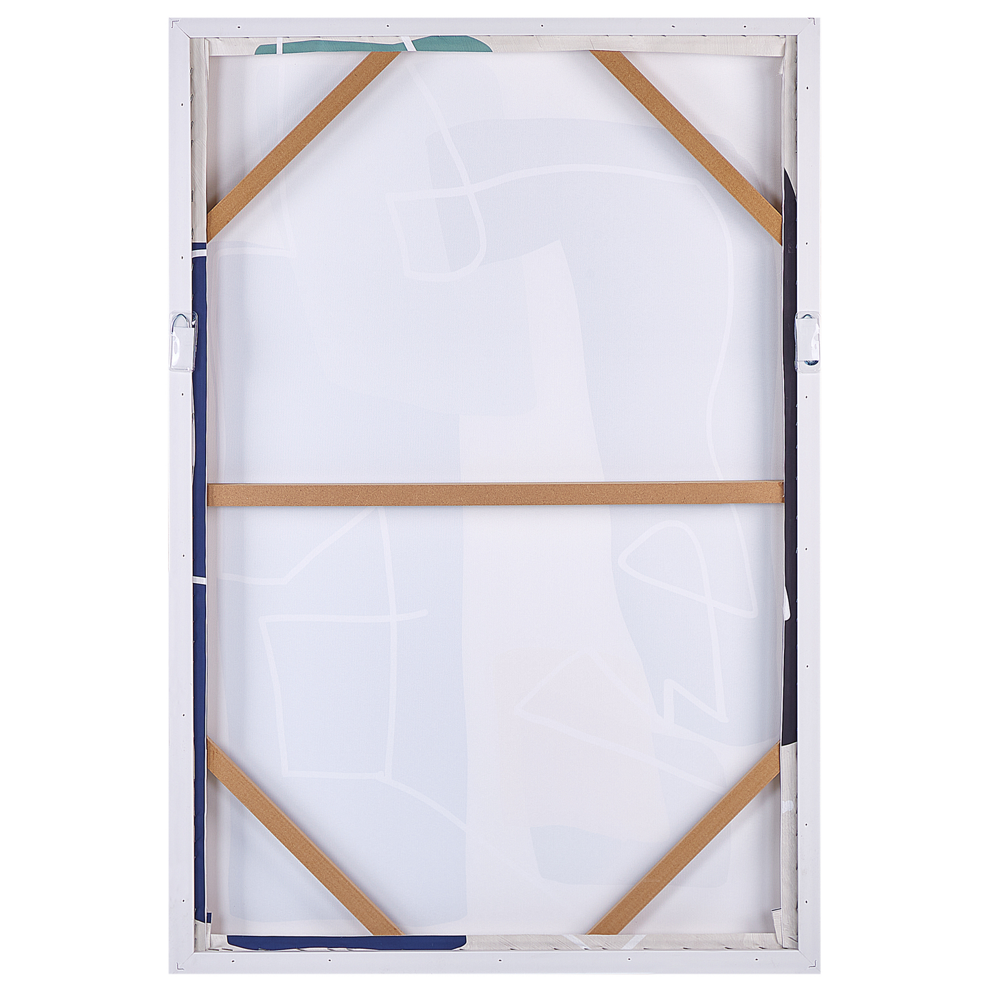 Glam Canvas Art Print Multicolour 93 x 63 cm Abstract Shapes