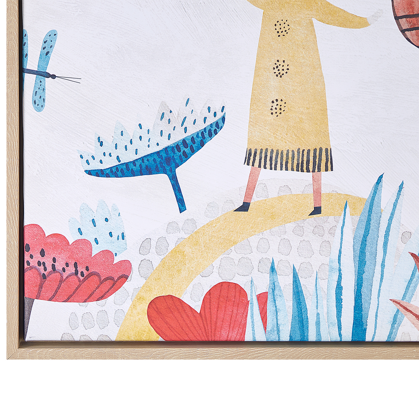 BrightArt Kids Canvas Print Multicolour 63 X 93 Cm MDF Frame