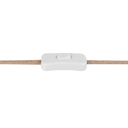 Table Lamp Natural Rattan Boho Bedside Light