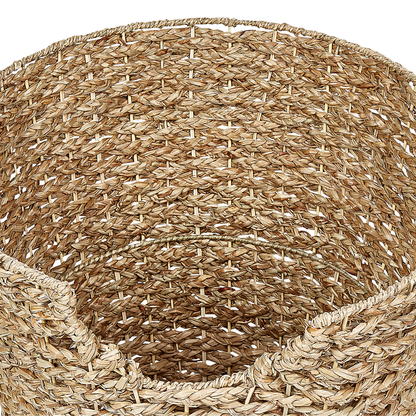 Seagrass Co Natural Wicker Rocket Basket Toy Hamper