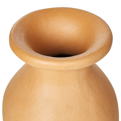 Terracotta Craft Vase 60cm Handmade Orange With Traditional Design For Home Decor
