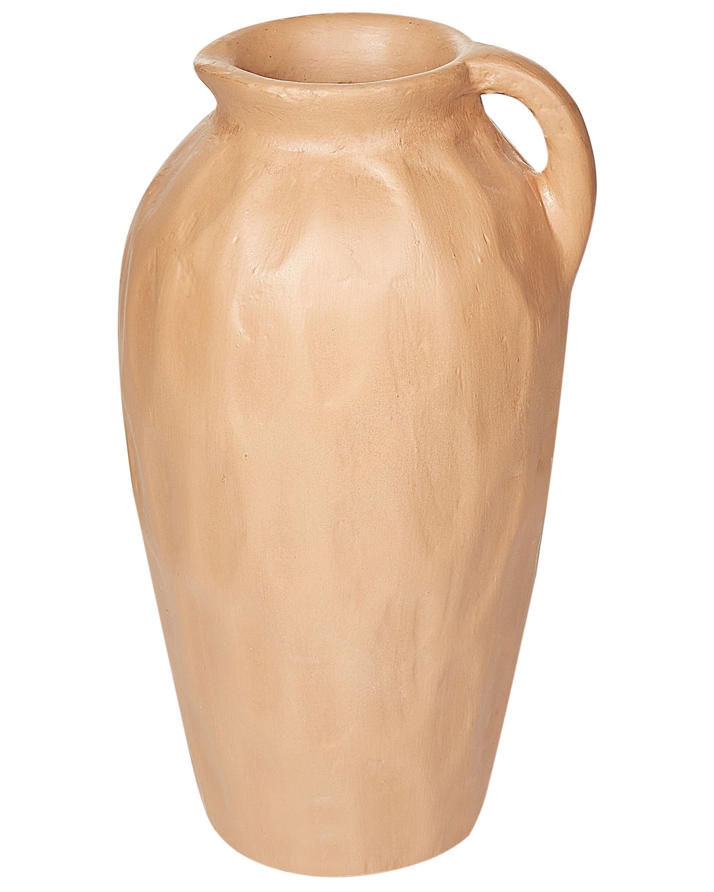 Terracotta Atelier Decorative Vase 47cm Handmade Orange Home Decor
