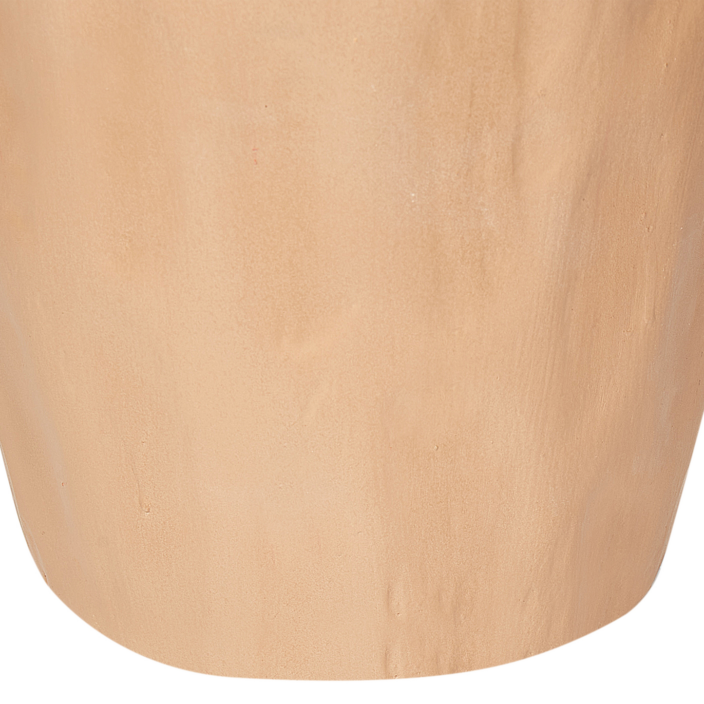 Terracotta Atelier Decorative Vase 47cm Handmade Orange Home Decor