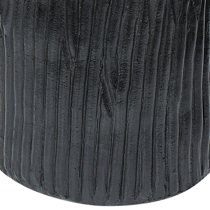 Decorative Vase Black 50cm Terracotta Minimalist Scandi