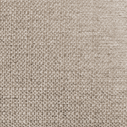 Beige Ottoman Footstool Polyester Upholstered Minimalist