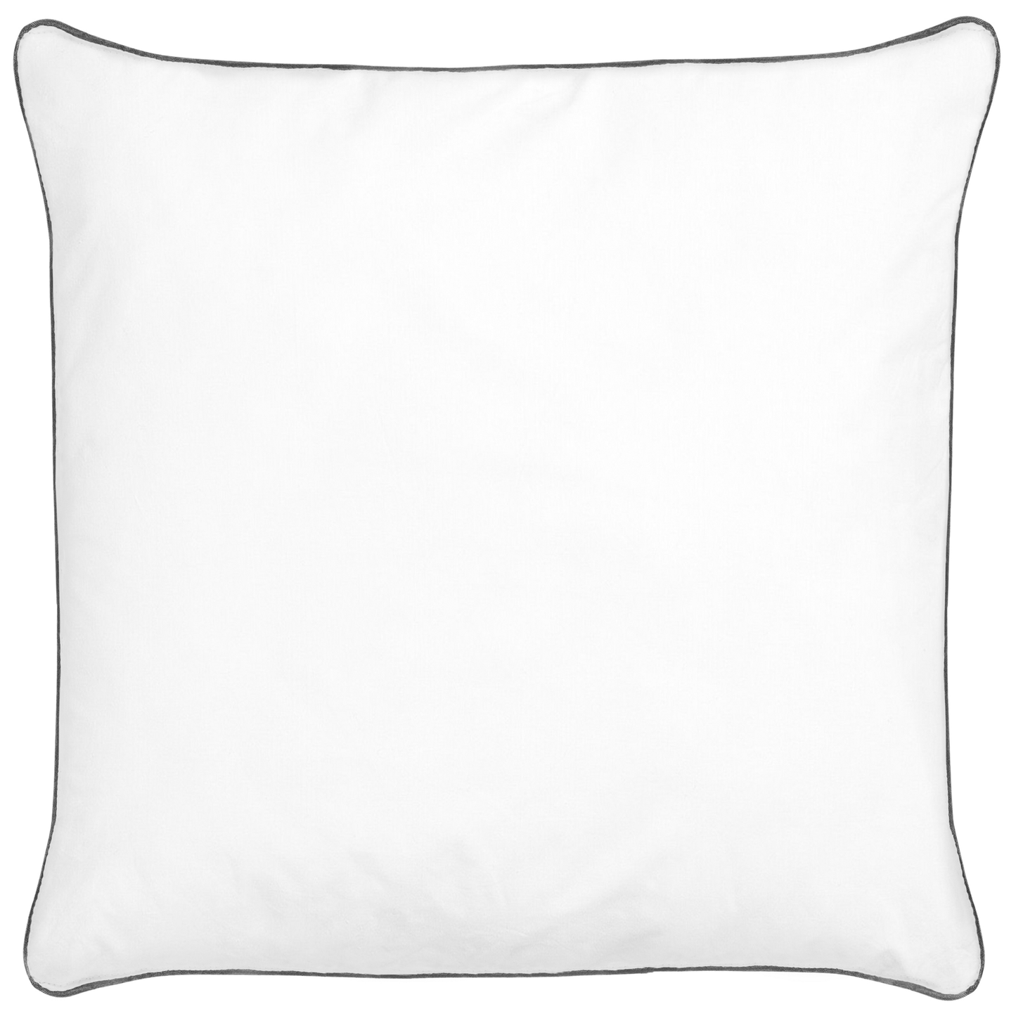 Japara Cotton Pillows 2 Pack White 80 x 80 Satin Piping