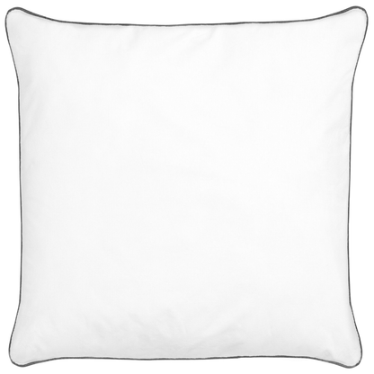 Japara Cotton Pillows 2 Pack White 80 x 80 Satin Piping
