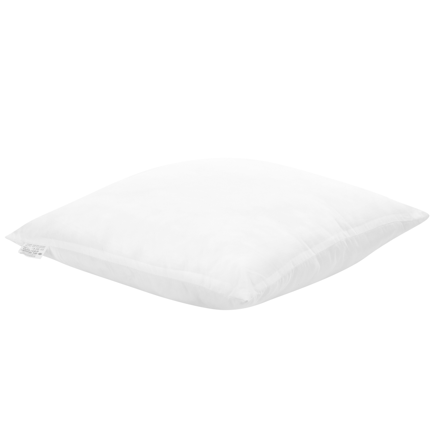 Two Pack White Microfibre Pillows Polyester Filling 80 x 80