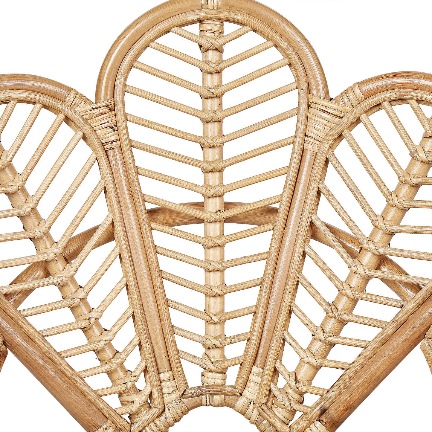 Peacock Kids Chair Natural Rattan 58 x 55 x 70cm Boho