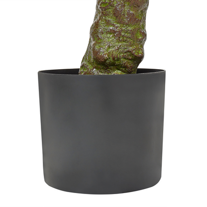 Laurel Living Lifelike Artificial Potted Plant 160cm Green and Black