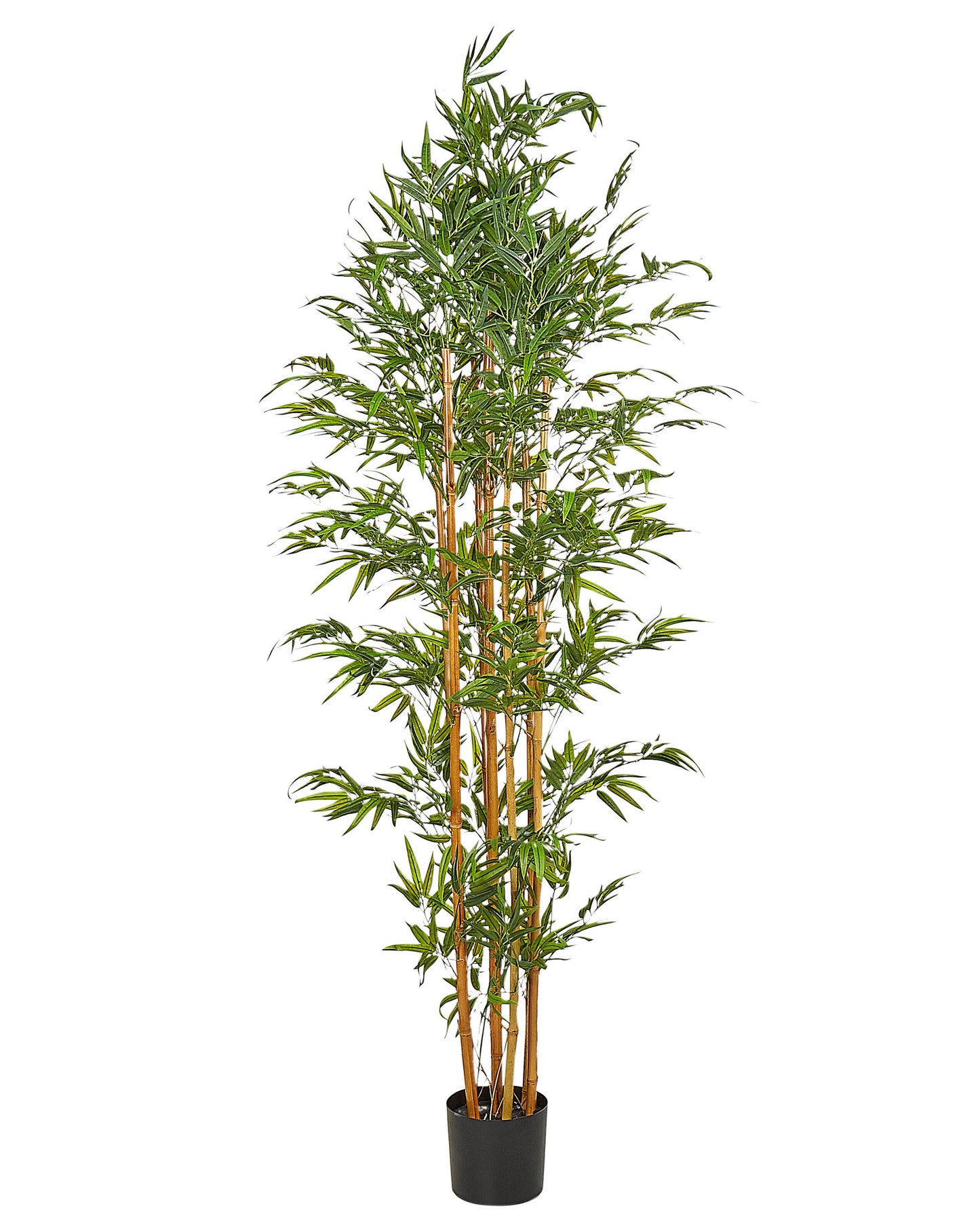 Lifelike Bamboo Tree 220cm Green And Black