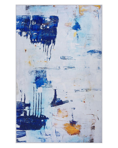 Multicolour PaintEffect Abstract Rug 140 x 200cm LowPile