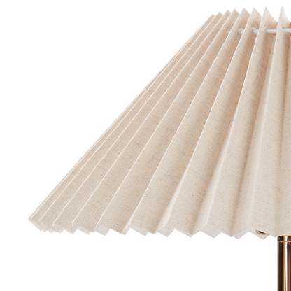Bedside Lamp Adjustable Beige Shade Concrete Base 68cm