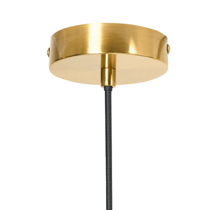 Linen Pendant Lamp Beige 105cm Open Bulb Modern