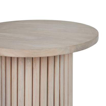 Coffee Table 50cm Light Brown Natural Finish Modern Design